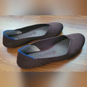 Rothy’s Round Toe Flats Brown Shoes Women’s Sz 7.5